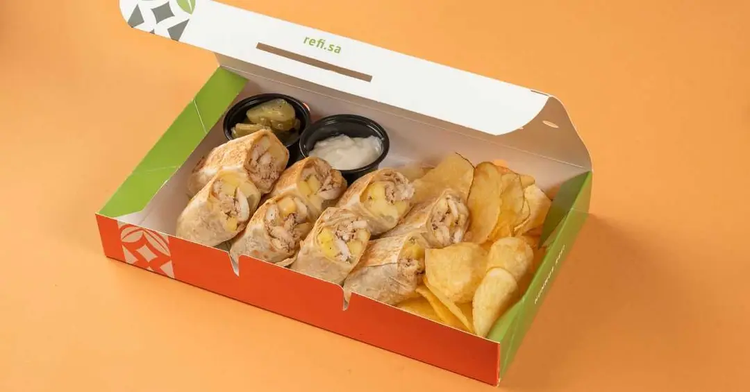 Arabic shawarma box