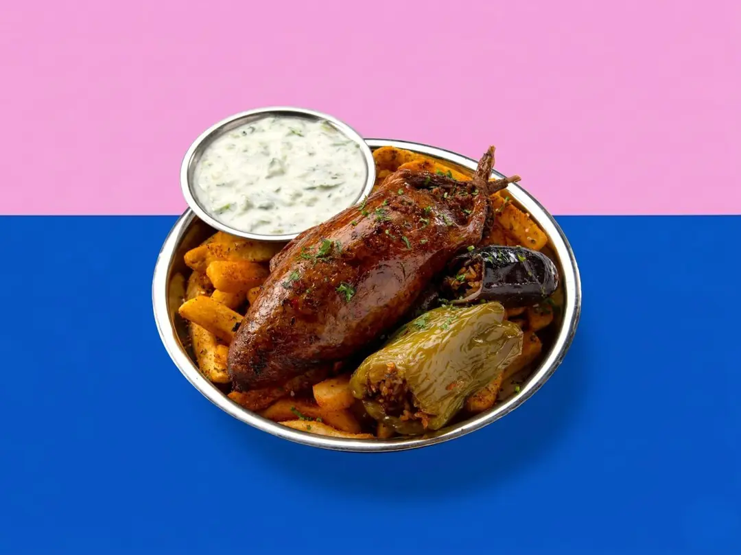Stuffed Pigeon Meal