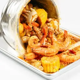 Shrimp Bucket with Cajun Sauce