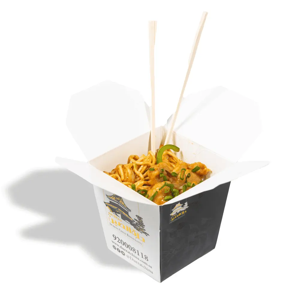 Vegetable Stir-fry Noodles with Shanghai Shrimp Combo