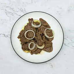 Bistek Tagalog with Rice