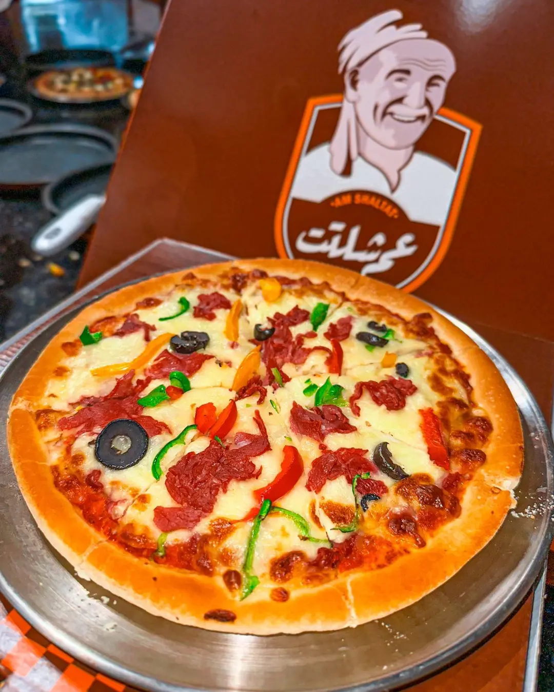 Medium sausage pizza