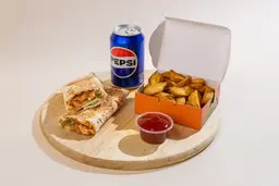 Mexican sandwich meal