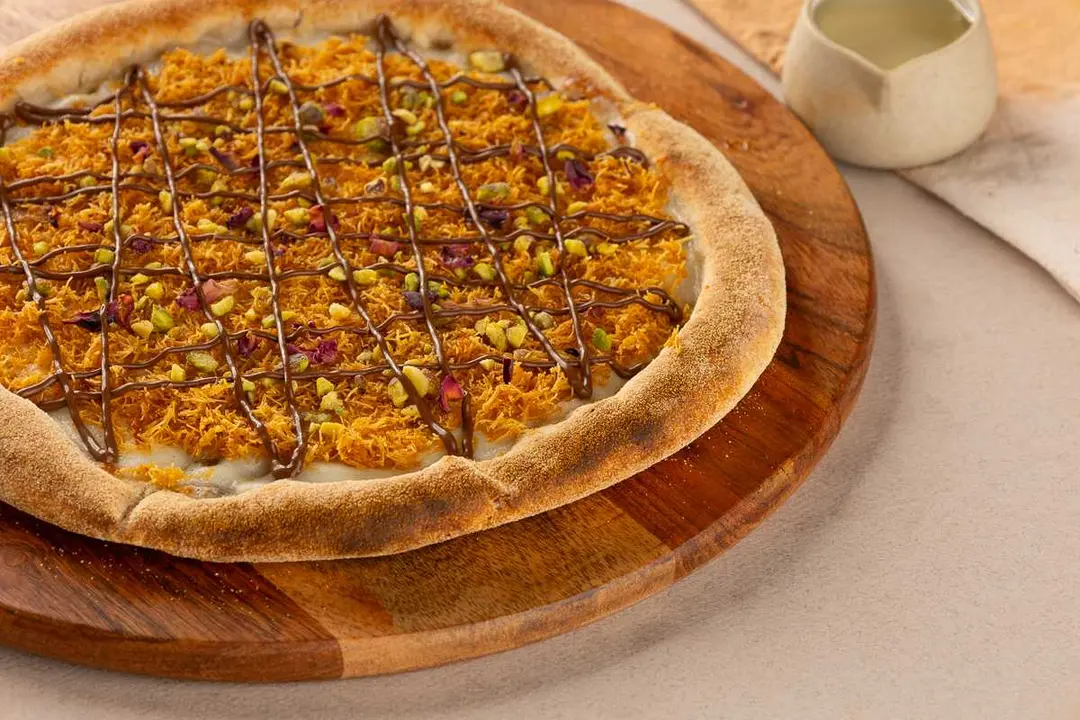 Kunafa Nutella Pizza
