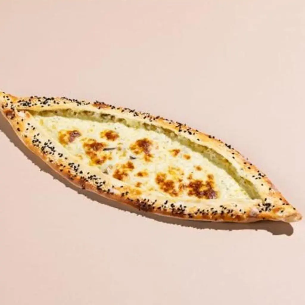 Halloumi and Basil with Mushroom Pie