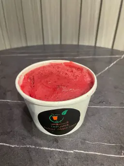 Cherry ice cream