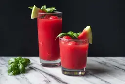 Watermelon Strawberry Juice