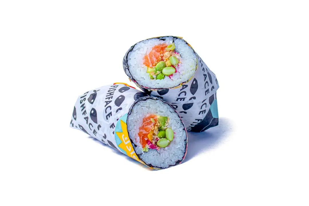 Chef's Salmon (Sashimi) Burrito
