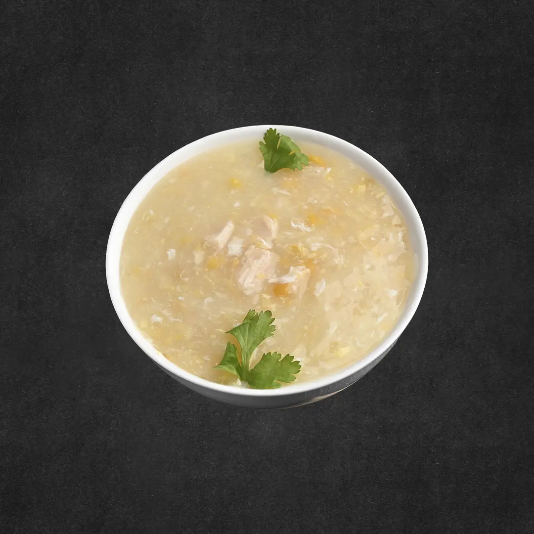 شوربة الدجاج والذرة