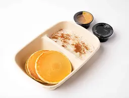 Oats with pancake