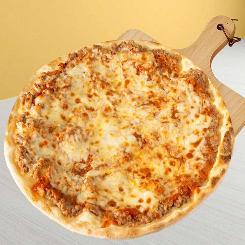 Meat with muhammara and cheese