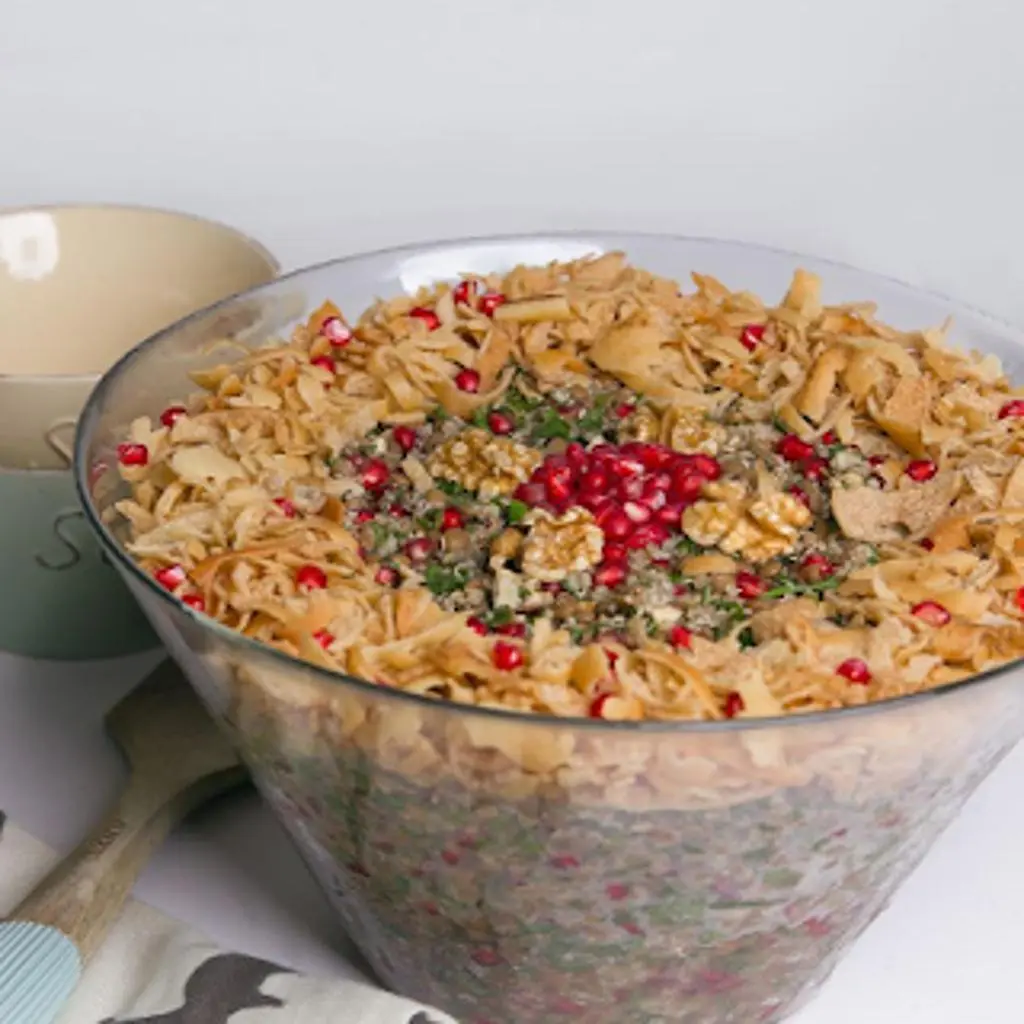 Quinoa Salad with Lentils