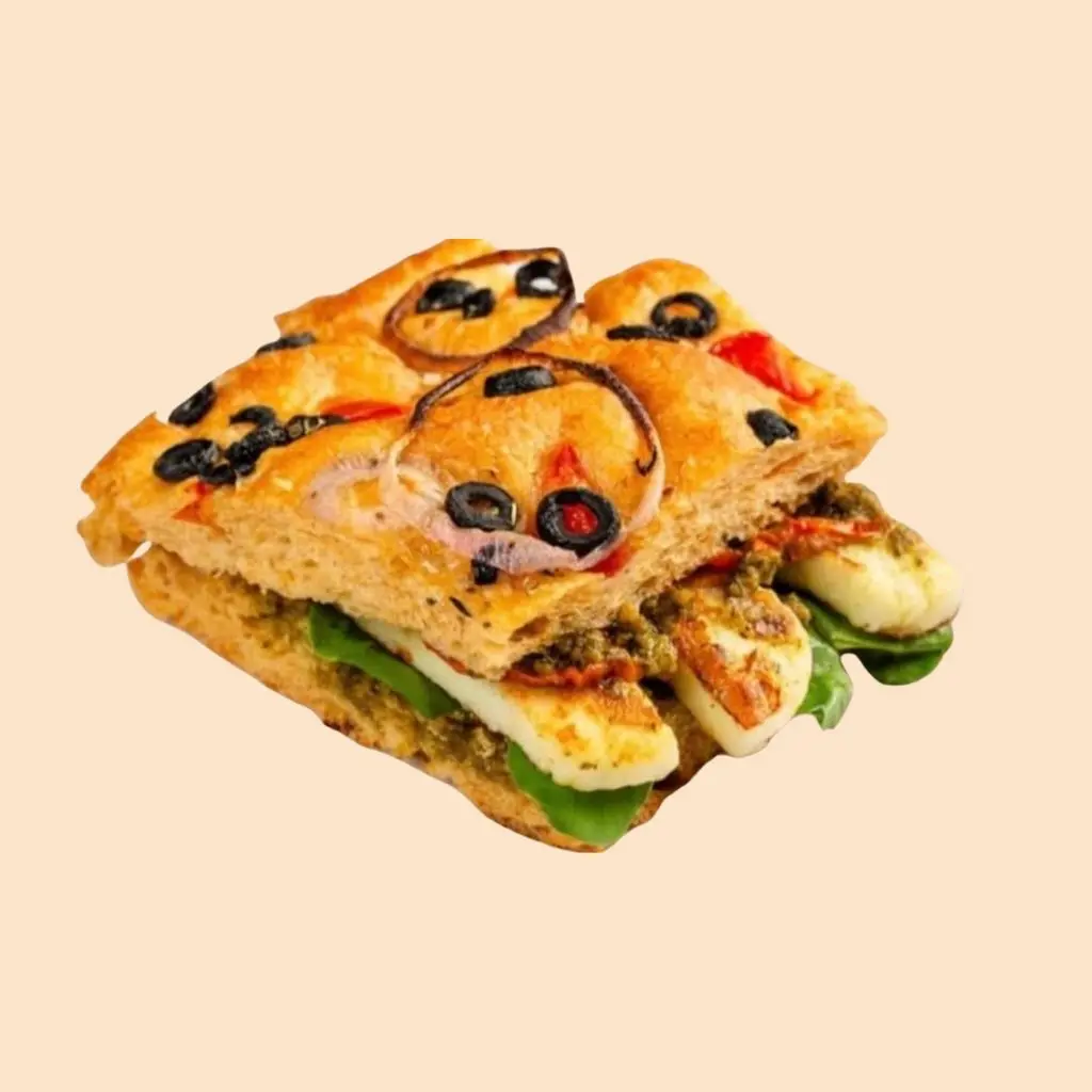 Halloumi Pesto