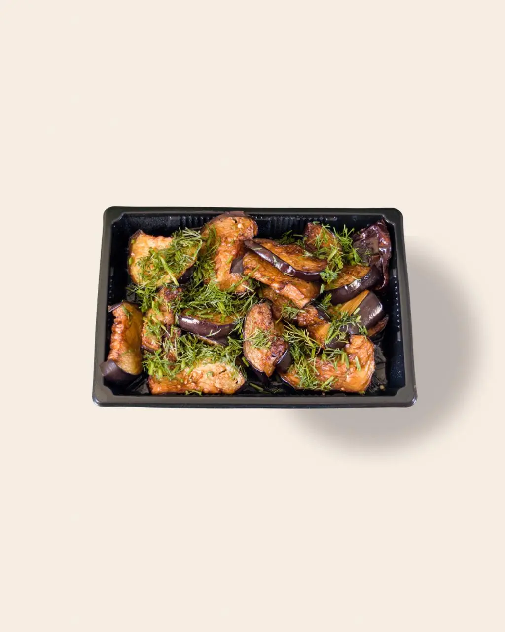 Fried eggplant dish