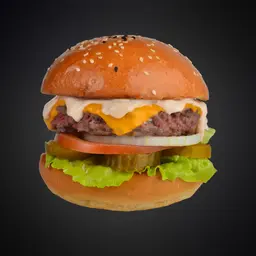 Charcoal Grill Wagyu Burger