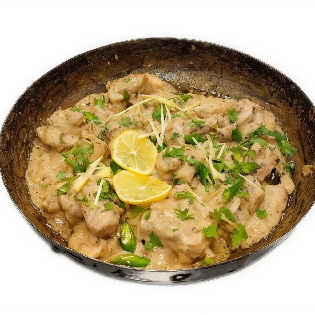 White Chicken Karahi