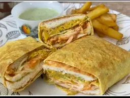 Double Egg Shami Burger