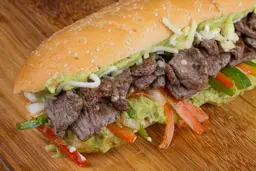 Beef Fajitas Sandwich