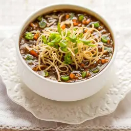شوربة مانتشو خضار