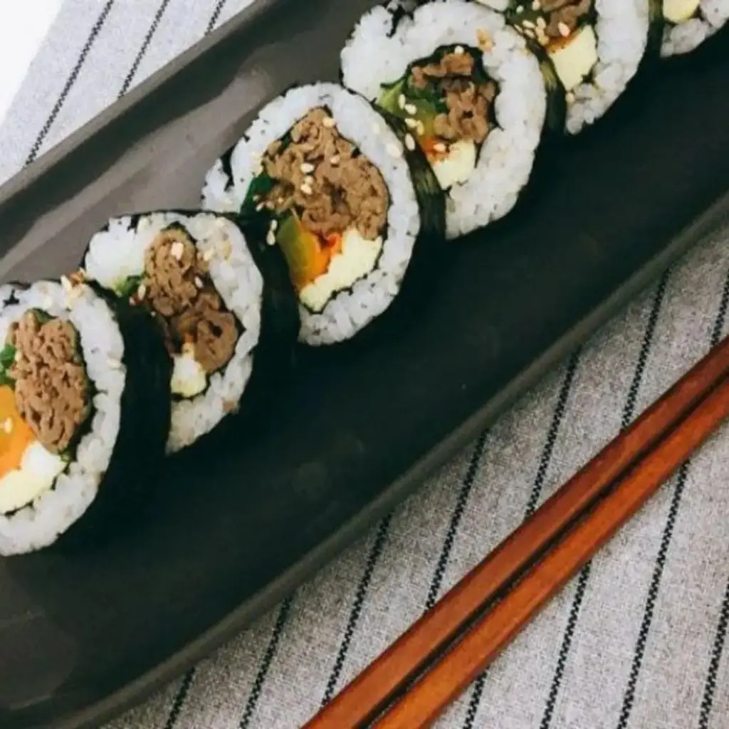 Beef Bulgogi Kimbap