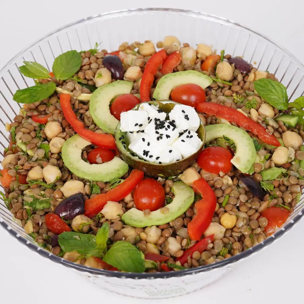 Greek Legume Salad