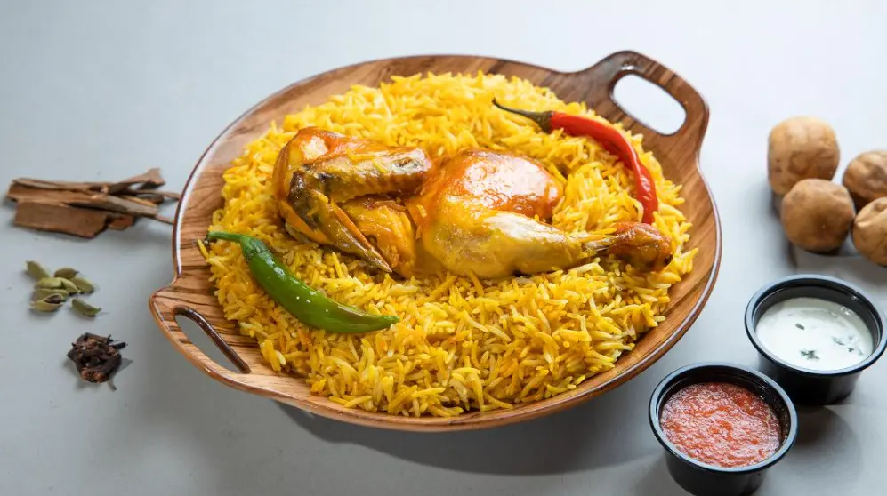 مندي دجاج - نصف دجاج