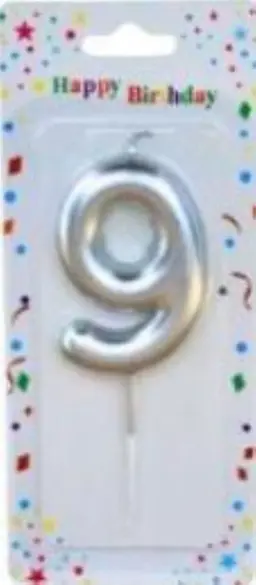 رقم 9 فضي