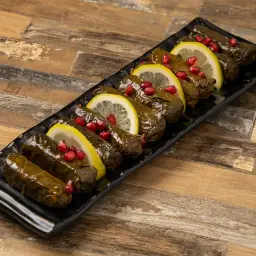 Grape Leaves Plate