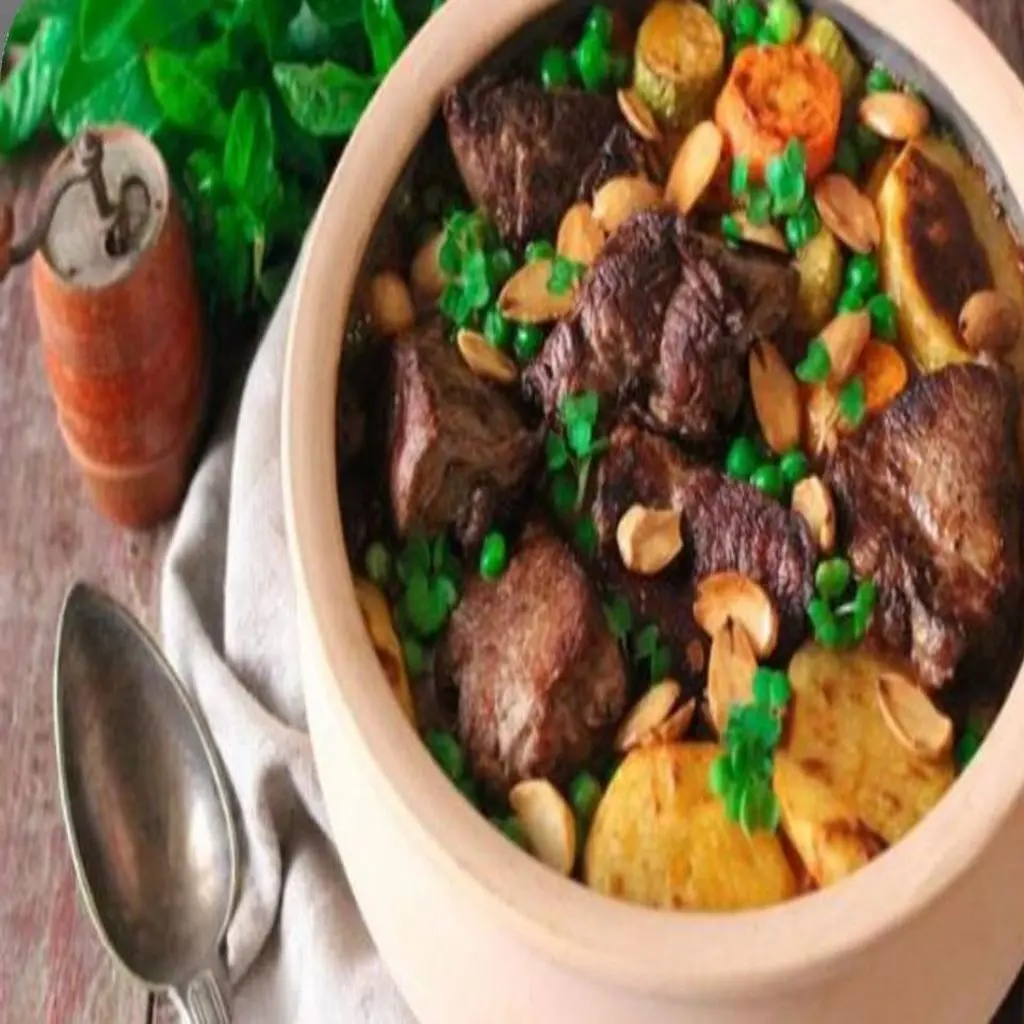 طاجن اوصال لحم