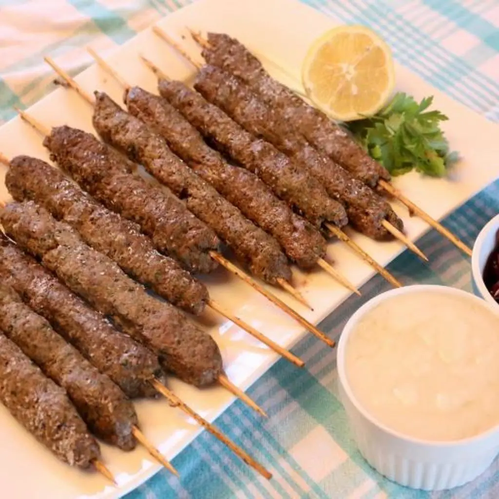 Afghan Beef Meat Boti Kebab