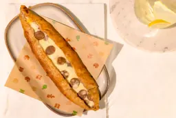 Cheese Pie with Chicken Sausages