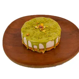 Pistachio cheesecake