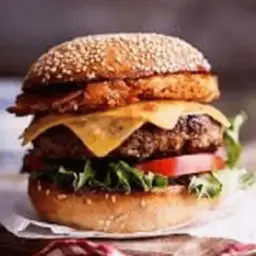 Mixed Chicken and Beef Burger