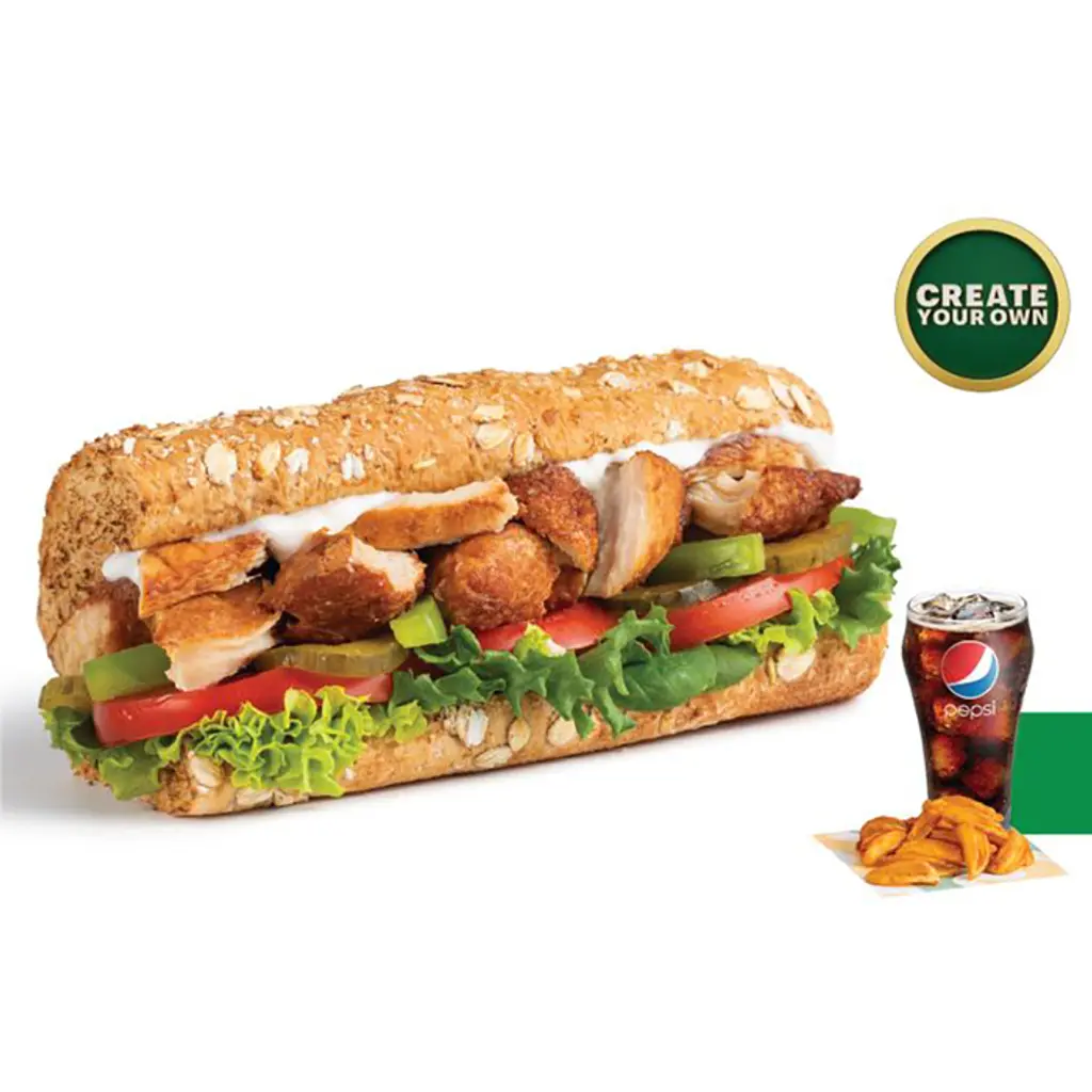Rotisserie Chicken Meal 6 Inch