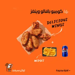 Buffalo Wings Combo