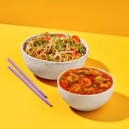 Hot Garlic Chicken Meal