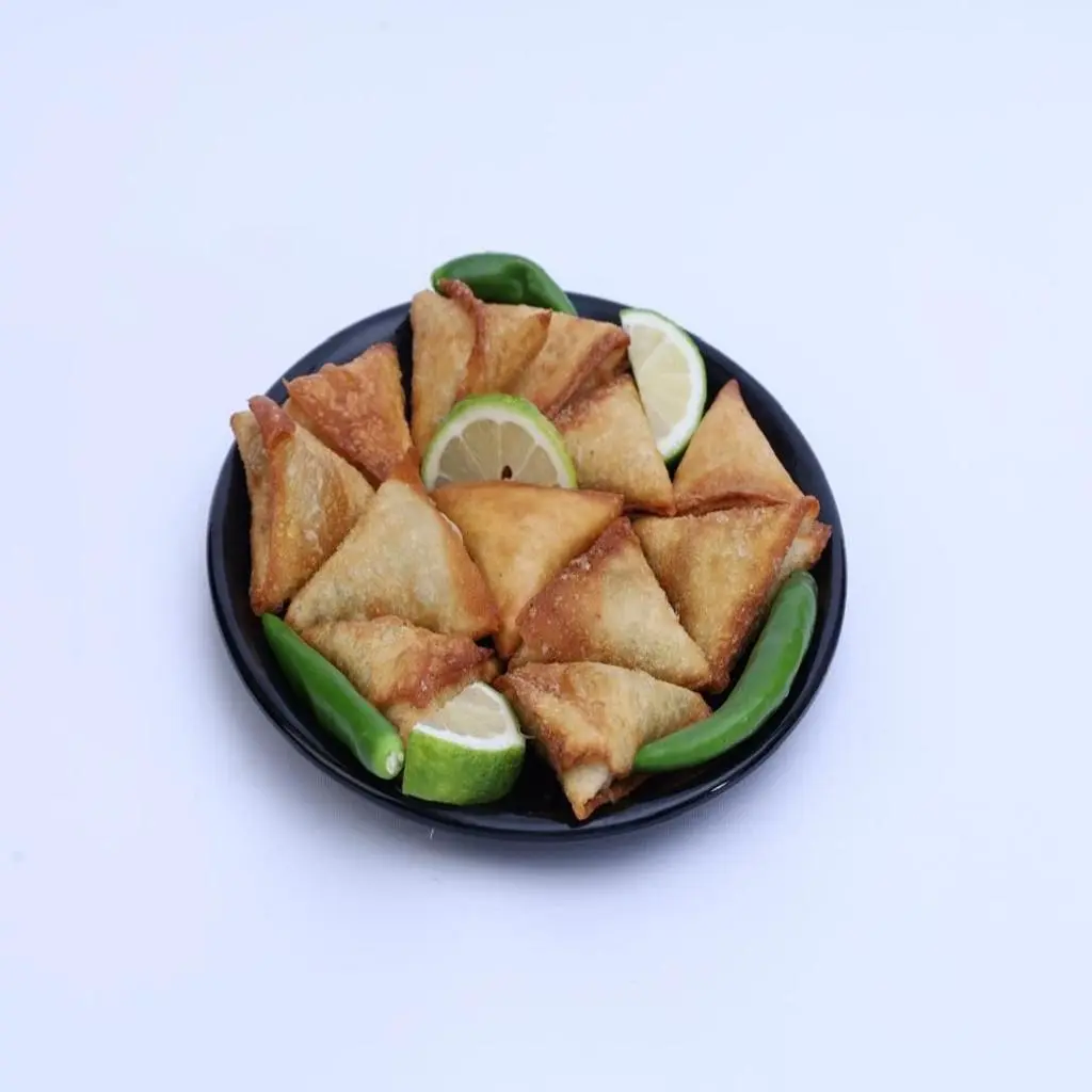 Fried Yellow Cheese Samosa