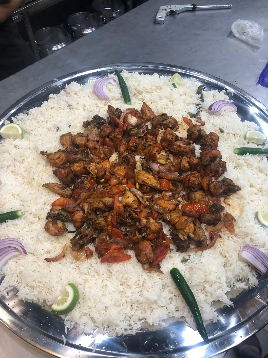 نصف حبة دجاج محمس