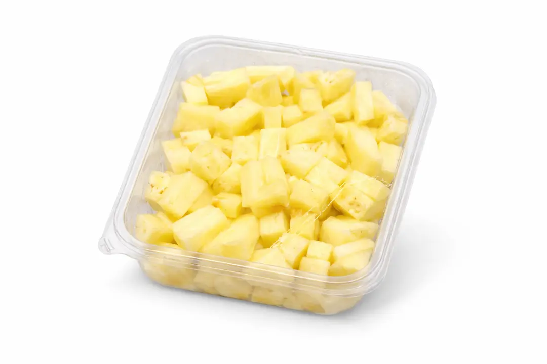 Plain chopped pineapple