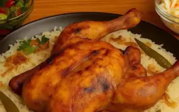 حبة دجاج مع الرز