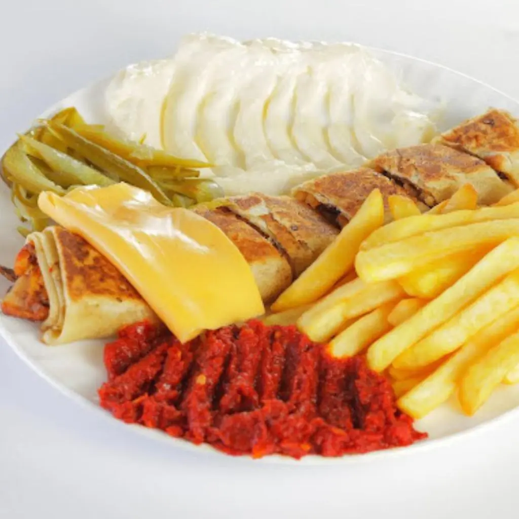 Chicken Shawarma With Cheese