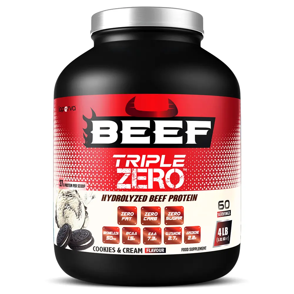 Laperva Beef Triple Zero Hydrolyzed Cookies and Cream 4 LB