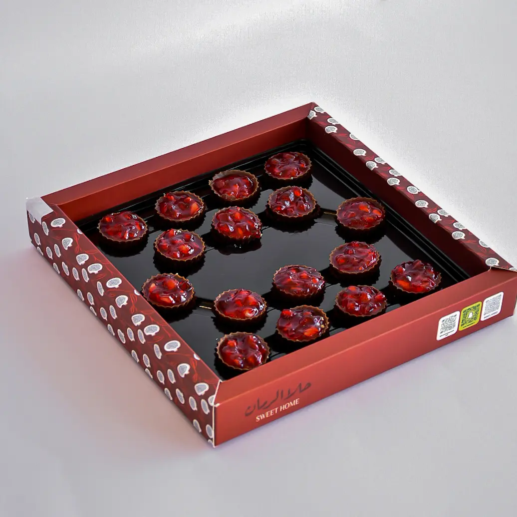 Pomegranate Chocolate Dessert