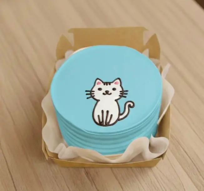 Korean cat cake