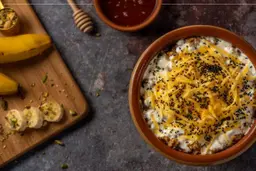 معصوب قشطة وعسل وجبن