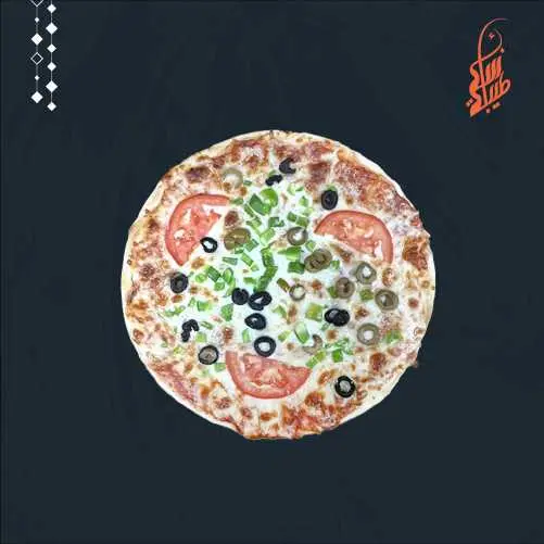Vegetable pizza-