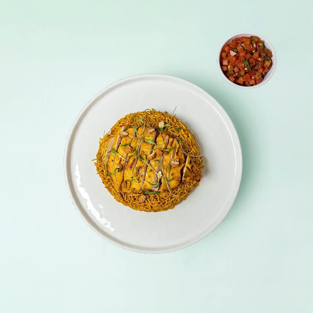 Healthy Chicken Kabsa Bowl