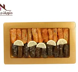 مكس ورق عنب مع ملفوف وسط