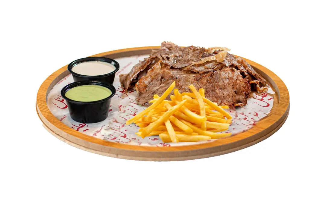 صحن شاورما لحم