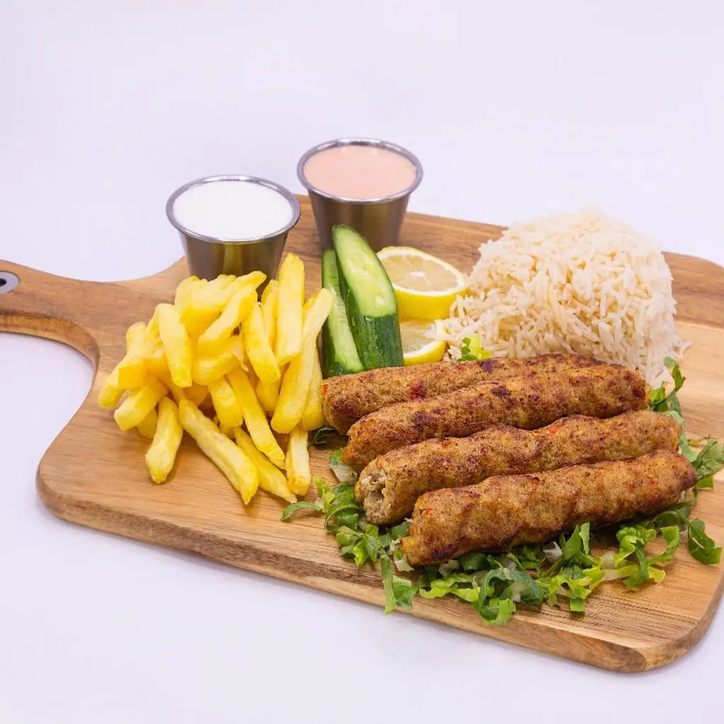 وجبة كباب دجاج